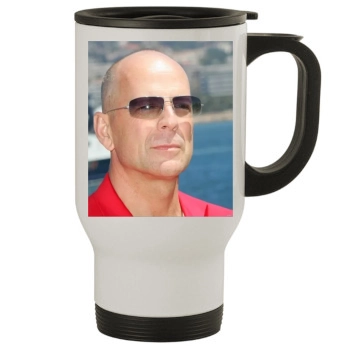 Bruce Willis Stainless Steel Travel Mug