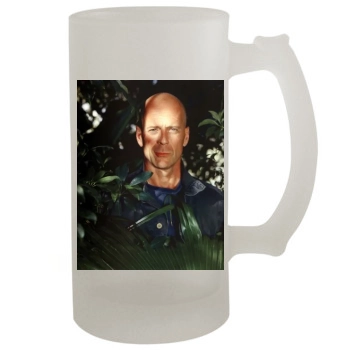 Bruce Willis 16oz Frosted Beer Stein