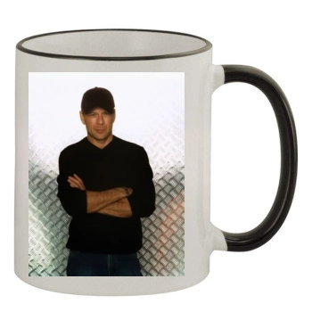 Bruce Willis 11oz Colored Rim & Handle Mug