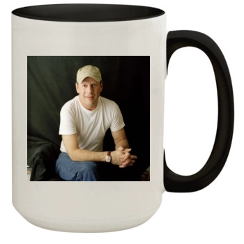 Bruce Willis 15oz Colored Inner & Handle Mug