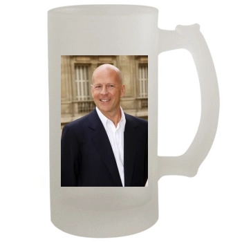 Bruce Willis 16oz Frosted Beer Stein