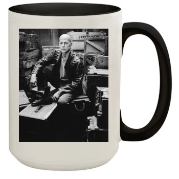 Bruce Willis 15oz Colored Inner & Handle Mug