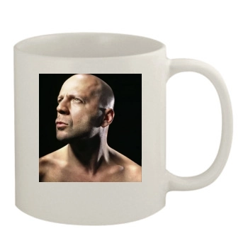 Bruce Willis 11oz White Mug