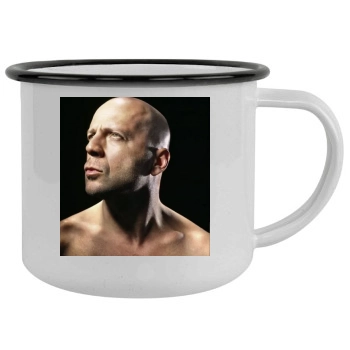 Bruce Willis Camping Mug