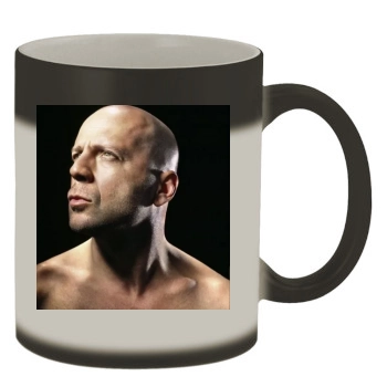 Bruce Willis Color Changing Mug