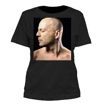 Bruce Willis Women's Cut T-Shirt