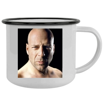 Bruce Willis Camping Mug