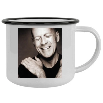 Bruce Willis Camping Mug