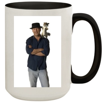 Bruce Willis 15oz Colored Inner & Handle Mug