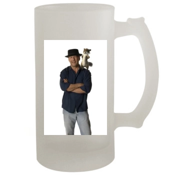 Bruce Willis 16oz Frosted Beer Stein