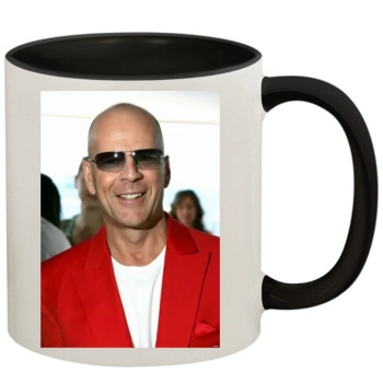 Bruce Willis 11oz Colored Inner & Handle Mug