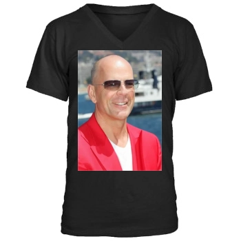 Bruce Willis Men's V-Neck T-Shirt