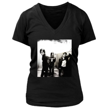 Jared Leto Women's Deep V-Neck TShirt