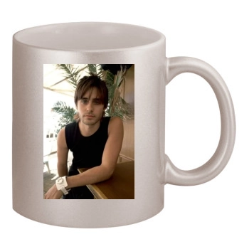 Jared Leto 11oz Metallic Silver Mug