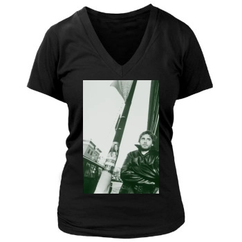 Jared Leto Women's Deep V-Neck TShirt