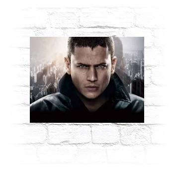 Wentworth Miller Metal Wall Art