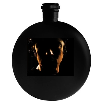 Benicio del Toro Round Flask