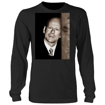 Bruce Willis Men's Heavy Long Sleeve TShirt