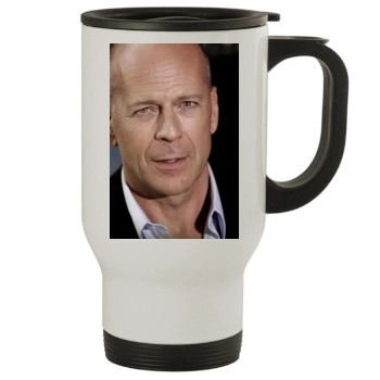 Bruce Willis Stainless Steel Travel Mug