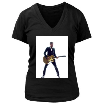 Bryan Adams Women's Deep V-Neck TShirt