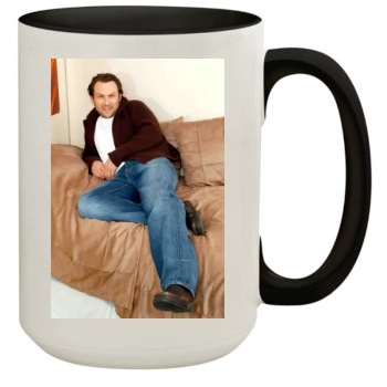 Christian Slater 15oz Colored Inner & Handle Mug