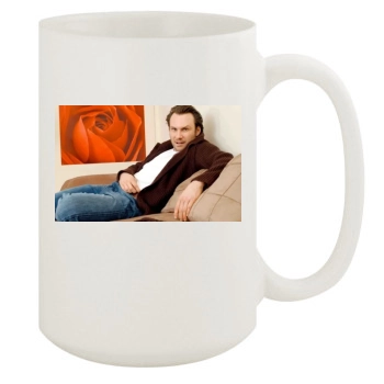 Christian Slater 15oz White Mug