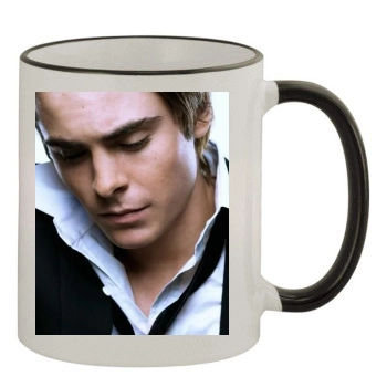 Zac Efron 11oz Colored Rim & Handle Mug