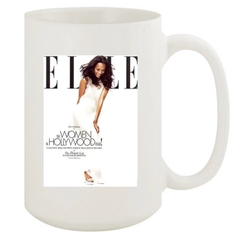 Zoe Saldana 15oz White Mug