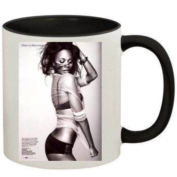 Zoe Saldana 11oz Colored Inner & Handle Mug