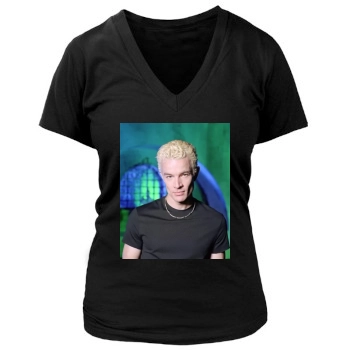 James Marsters Women's Deep V-Neck TShirt