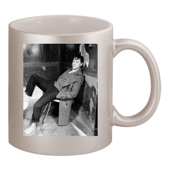 James Mcavoy 11oz Metallic Silver Mug