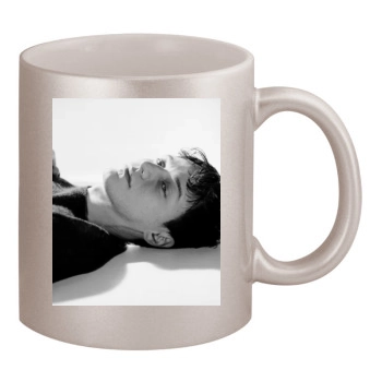 James Mcavoy 11oz Metallic Silver Mug