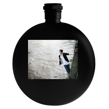 James Mcavoy Round Flask