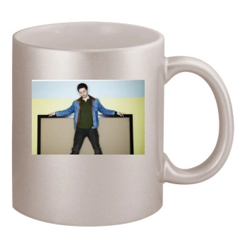 James Mcavoy 11oz Metallic Silver Mug