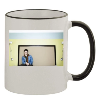 James Mcavoy 11oz Colored Rim & Handle Mug