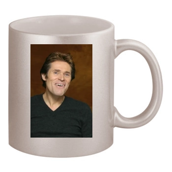 Willem Dafoe 11oz Metallic Silver Mug