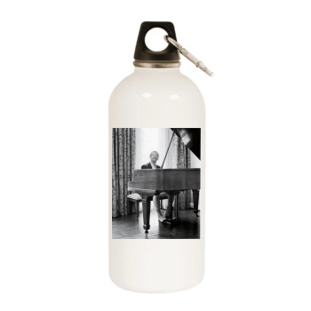 Willem Dafoe White Water Bottle With Carabiner