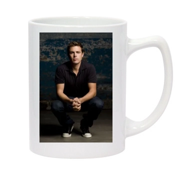 Casey Affleck 14oz White Statesman Mug