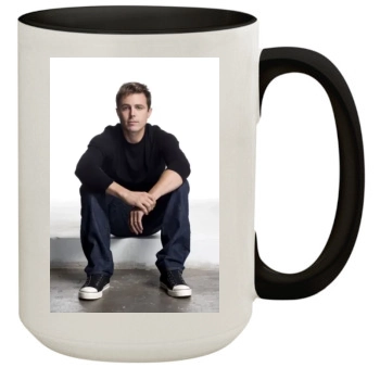 Casey Affleck 15oz Colored Inner & Handle Mug