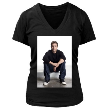 Casey Affleck Women's Deep V-Neck TShirt