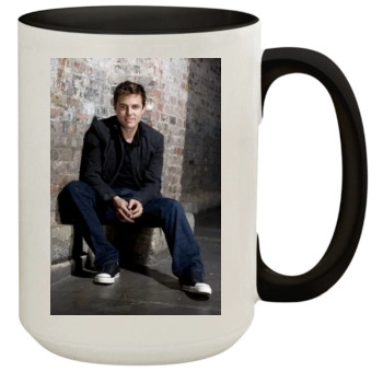 Casey Affleck 15oz Colored Inner & Handle Mug