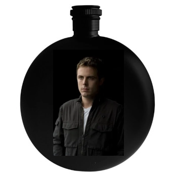 Casey Affleck Round Flask