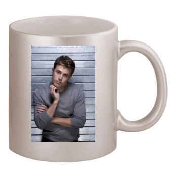 Casey Affleck 11oz Metallic Silver Mug