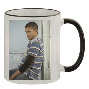 Wentworth Miller 11oz Colored Rim & Handle Mug