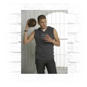 Wentworth Miller Metal Wall Art