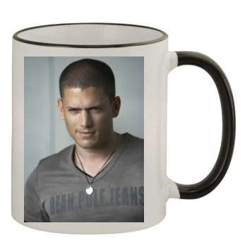 Wentworth Miller 11oz Colored Rim & Handle Mug