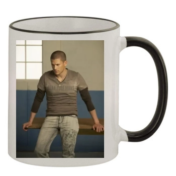 Wentworth Miller 11oz Colored Rim & Handle Mug