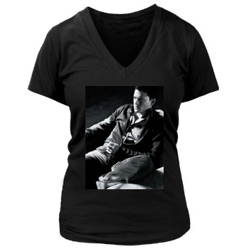 Wentworth Miller Women's Deep V-Neck TShirt