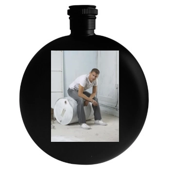 Wentworth Miller Round Flask