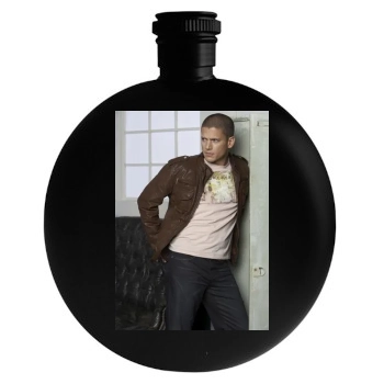 Wentworth Miller Round Flask